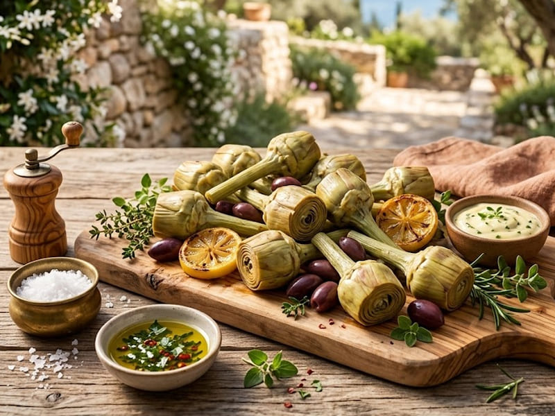 Artichokes with Stem